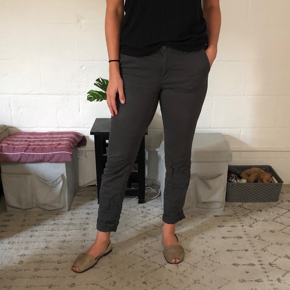 Grey Chino Pants